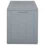 Caja de almacenaje para jardín 270 L PP ratán gris de vidaXL, Cajas de almacenaje para exteriores - Ref: Foro24-151235, Preci...