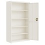 Armario archivador de acero blanco 105x40x180 cm de vidaXL, Armarios archivadores - Ref: Foro24-339768, Precio: 402,63 €, Des...