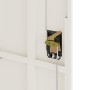 Armario archivador de acero blanco 105x40x180 cm de vidaXL, Armarios archivadores - Ref: Foro24-339768, Precio: 402,63 €, Des...