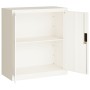 Armario archivador de acero blanco 79x40x90 cm de vidaXL, Armarios archivadores - Ref: Foro24-339732, Precio: 135,76 €, Descu...