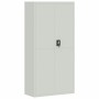 Armario archivador de acero gris claro 90x40x180 cm de vidaXL, Armarios archivadores - Ref: Foro24-339753, Precio: 354,17 €, ...