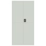 Armario archivador de acero gris claro 90x40x180 cm de vidaXL, Armarios archivadores - Ref: Foro24-339753, Precio: 354,17 €, ...