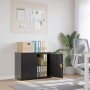 Armario archivador de acero negro 90x40x70 cm de vidaXL, Armarios archivadores - Ref: Foro24-339722, Precio: 177,04 €, Descue...