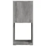 Armario giratorio aglomerado gris hormigón 34,5x34,5x75,5 cm de vidaXL, Librerías y estanterías - Ref: Foro24-339559, Precio:...
