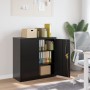 Armario archivador de acero negro 90x40x90 cm de vidaXL, Armarios archivadores - Ref: Foro24-339730, Precio: 219,89 €, Descue...
