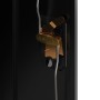 Armario archivador de acero negro 90x40x90 cm de vidaXL, Armarios archivadores - Ref: Foro24-339730, Precio: 219,89 €, Descue...