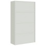 Armario archivador de acero gris claro 105x40x180 cm de vidaXL, Armarios archivadores - Ref: Foro24-339769, Precio: 381,54 €,...