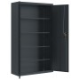 Armario archivador de acero gris antracita 105x40x180 cm de vidaXL, Armarios archivadores - Ref: Foro24-339771, Precio: 334,1...