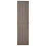 Armario almacenaje de jardín PP apariencia madera 65x45x172 cm de vidaXL, Taquillas y armarios de almacenamiento - Ref: Foro2...