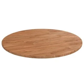 Runde hellbraune Tischplatte aus Eichenholz Ø80x1,5 cm von vidaXL, Tischplatten - Ref: Foro24-342963, Preis: 97,96 €, Rabatt: %