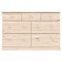 Cómoda cajonera ALTA madera maciza pino 112x35x73 cm de vidaXL, Cajoneras - Ref: Foro24-353919, Precio: 197,38 €, Descuento: %