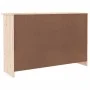Cómoda cajonera ALTA madera maciza pino 112x35x73 cm de vidaXL, Cajoneras - Ref: Foro24-353919, Precio: 212,68 €, Descuento: %