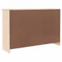 Cómoda cajonera ALTA madera maciza pino 112x35x73 cm de vidaXL, Cajoneras - Ref: Foro24-353919, Precio: 197,38 €, Descuento: %