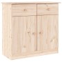 Aparador ALTA madera maciza de pino 77x35x73 cm de vidaXL, Aparadores - Ref: Foro24-353941, Precio: 117,70 €, Descuento: %