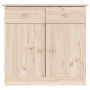 Aparador ALTA madera maciza de pino 77x35x73 cm de vidaXL, Aparadores - Ref: Foro24-353941, Precio: 117,70 €, Descuento: %
