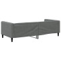 Sofá cama tela gris oscuro 90x200 cm de vidaXL, Camas y somieres - Ref: Foro24-353984, Precio: 172,24 €, Descuento: %