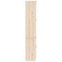 Vitrina de cristal ALTA madera maciza de pino 77x35x186,5 cm de vidaXL, Aparadores - Ref: Foro24-353949, Precio: 278,52 €, De...