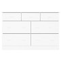 Cómoda cajonera ALTA madera maciza pino blanco 112x35x73 cm de vidaXL, Cajoneras - Ref: Foro24-353920, Precio: 231,28 €, Desc...