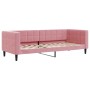 Sofá cama terciopelo rosa 80x200 cm de vidaXL, Camas y somieres - Ref: Foro24-354004, Precio: 198,11 €, Descuento: %