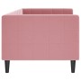 Sofá cama terciopelo rosa 80x200 cm de vidaXL, Camas y somieres - Ref: Foro24-354004, Precio: 198,11 €, Descuento: %