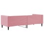 Sofá cama terciopelo rosa 80x200 cm de vidaXL, Camas y somieres - Ref: Foro24-354004, Precio: 198,11 €, Descuento: %