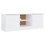 Mueble de TV ALTA madera maciza de pino blanco 112x35x41 cm de vidaXL, Muebles TV - Ref: Foro24-353936, Precio: 88,85 €, Desc...