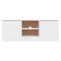 Mueble de TV ALTA madera maciza de pino blanco 112x35x41 cm de vidaXL, Muebles TV - Ref: Foro24-353936, Precio: 88,85 €, Desc...
