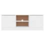 Mueble de TV ALTA madera maciza de pino blanco 112x35x41 cm de vidaXL, Muebles TV - Ref: Foro24-353936, Precio: 87,68 €, Desc...