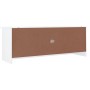 Mueble de TV ALTA madera maciza de pino blanco 112x35x41 cm de vidaXL, Muebles TV - Ref: Foro24-353936, Precio: 88,85 €, Desc...