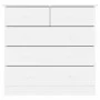 Chest of drawers ALTA solid white pine wood 77x35x73 cm by vidaXL, Drawers - Ref: Foro24-353922, Price: 149,81 €, Discount: %