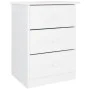 ALTA bedside table solid white pine wood 41x35x55.5 cm by vidaXL, Nightstands - Ref: Foro24-353918, Price: 73,56 €, Discount: %