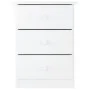 ALTA bedside table solid white pine wood 41x35x55.5 cm by vidaXL, Nightstands - Ref: Foro24-353918, Price: 73,56 €, Discount: %