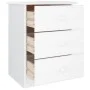 ALTA bedside table solid white pine wood 41x35x55.5 cm by vidaXL, Nightstands - Ref: Foro24-353918, Price: 73,56 €, Discount: %