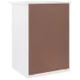 ALTA bedside table solid white pine wood 41x35x55.5 cm by vidaXL, Nightstands - Ref: Foro24-353918, Price: 73,56 €, Discount: %