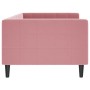 Sofá cama terciopelo rosa 90x200 cm de vidaXL, Camas y somieres - Ref: Foro24-354011, Precio: 187,88 €, Descuento: %