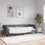 Sofá cama tela gris oscuro 80x200 cm de vidaXL, Camas y somieres - Ref: Foro24-353979, Precio: 180,59 €, Descuento: %