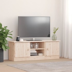 Mueble de TV ALTA madera maciza de pino 112x35x41 cm de vidaXL, Muebles TV - Ref: Foro24-353935, Precio: 90,68 €, Descuento: %