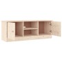 Mueble de TV ALTA madera maciza de pino 112x35x41 cm de vidaXL, Muebles TV - Ref: Foro24-353935, Precio: 90,68 €, Descuento: %