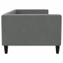 Dark gray fabric sofa bed 90x190 cm by vidaXL, Beds and slatted bases - Ref: Foro24-353994, Price: 208,99 €, Discount: %