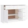 Aparador ALTA madera maciza de pino 112x35x73 cm de vidaXL, Aparadores - Ref: Foro24-353940, Precio: 170,48 €, Descuento: %