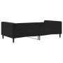 Sofá cama terciopelo negro 100x200 cm de vidaXL, Camas y somieres - Ref: Foro24-354019, Precio: 189,06 €, Descuento: %