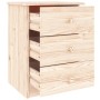 Mesita de noche ALTA madera maciza de pino 41x35x55,5 cm de vidaXL, Mesitas de noche - Ref: Foro24-353917, Precio: 72,98 €, D...