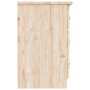 Mesita de noche ALTA madera maciza de pino 41x35x55,5 cm de vidaXL, Mesitas de noche - Ref: Foro24-353917, Precio: 72,98 €, D...
