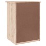 Mesita de noche ALTA madera maciza de pino 41x35x55,5 cm de vidaXL, Mesitas de noche - Ref: Foro24-353917, Precio: 72,98 €, D...