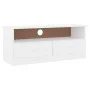 Mueble de TV con cajones ALTA madera de pino blanco 100x35x41cm de vidaXL, Muebles TV - Ref: Foro24-353934, Precio: 77,05 €, ...
