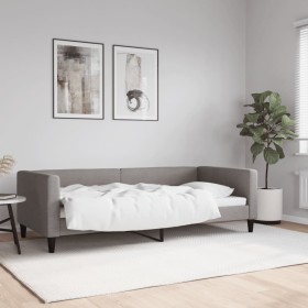 Sofá cama tela gris taupe 90x200 cm de vidaXL, Camas y somieres - Ref: Foro24-353986, Precio: 185,76 €, Descuento: %