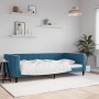 Sofá cama terciopelo azul 100x200 cm de vidaXL, Camas y somieres - Ref: Foro24-354014, Precio: 199,11 €, Descuento: %
