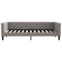 Sofá cama tela gris taupe 90x200 cm de vidaXL, Camas y somieres - Ref: Foro24-353986, Precio: 185,76 €, Descuento: %