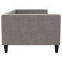 Sofá cama tela gris taupe 90x200 cm de vidaXL, Camas y somieres - Ref: Foro24-353986, Precio: 185,76 €, Descuento: %