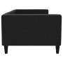 Sofá cama tela negro 90x200 cm de vidaXL, Camas y somieres - Ref: Foro24-353985, Precio: 150,50 €, Descuento: %